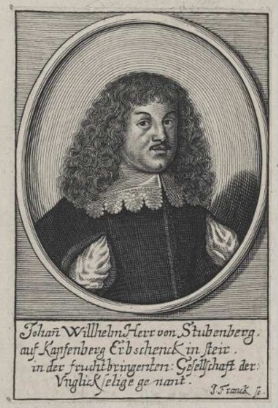 Bildnis des Johann Wilhelm von Stubenberg auf Karpfenberg