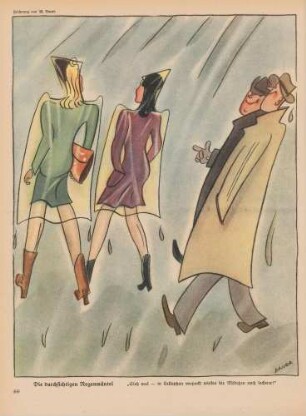 "Die durchsichtigen Regenmäntel"