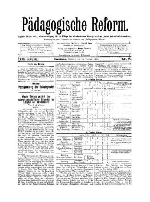 Welche Stellung gebührt dem naturwissenschaftlichen Unterricht im Lehrplan der Volksschule? : (Schluß)