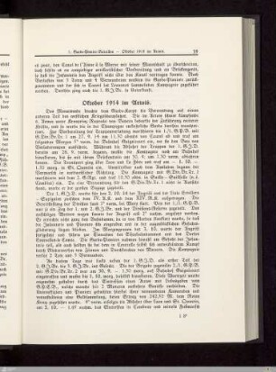 Oktober 1914 im Artois