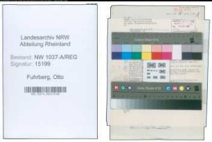 Entnazifizierung Otto Fuhrberg , geb. 00.00.0000 (Reg.Rat)