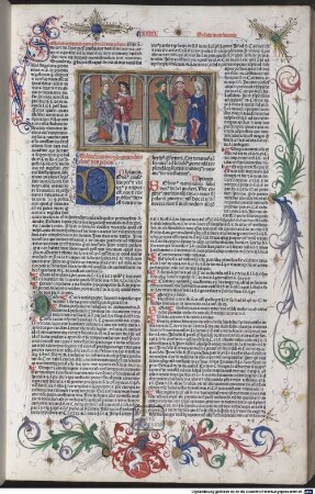 Corpus iuris civilis. Infortiatum : mit der Glossa ordinaria von Accursius Florentinus und Summaria von Bartolus de Saxoferrato