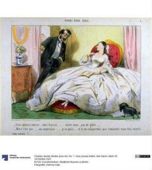 Modes pour rire, No. 1: Vous pouvez entrer, cher baron