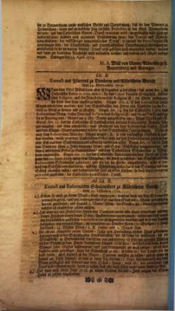 Ad Num. IX. Addit. 2dum. Nähere Nachricht von den Religions-Beschwehrden der Evangelischen zu Bermersheim und Rüdelsheim in der Untern-Pfaltz