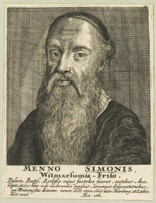 Bildnis des Menno Simonis
