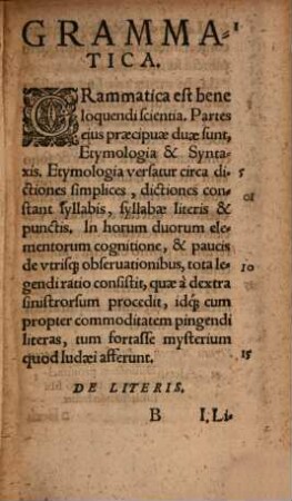 Epitome Grammaticae Ebraeae