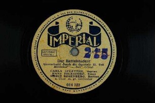 Der Bettelstudent : Querschnitt durch die Operette; II. Teil / [Musik:] Millöcker; [Tex:] Zell - Geneé