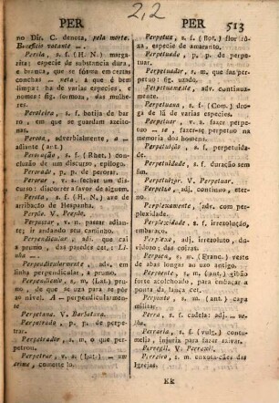 Diccionario geral da lingoa Portugueza de Algibeira, 2,2