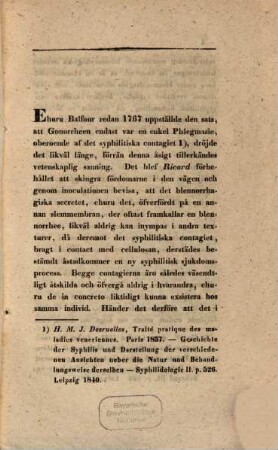 Om epididymitis blennorrhagica : akademisk afhandling
