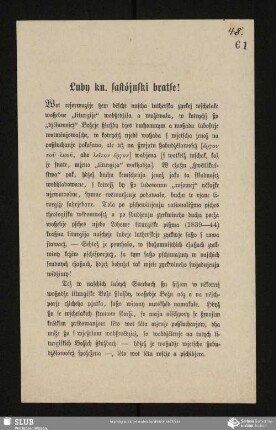 Luby kn. Sastόjnski bratse!