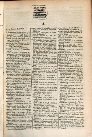 Neues vollständiges kritisches Wörterbuch der Englischer und Deutschen Sprache von F. W. Thieme, 1