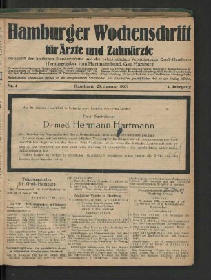 Nr. 4. 28. Januar 1923