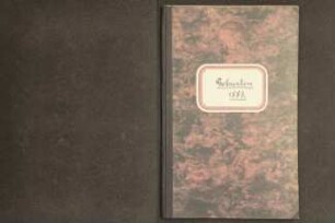Namensverzeichnis Geburtsregister Lemgo 1883