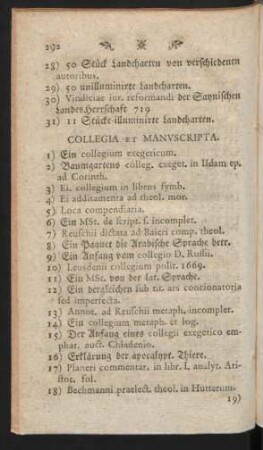 Collegia Et Manuscripta.