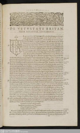 De Vetustate Britannicae Ecclesiae Testimonia