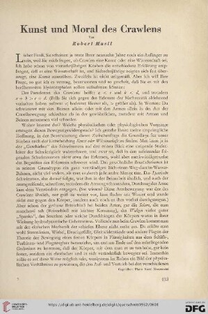 12: Kunst und Moral des Crawlens