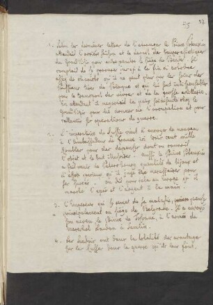 45. Bericht, 26. Oktober 1789