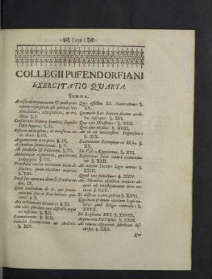 Exercitatio Quarta.