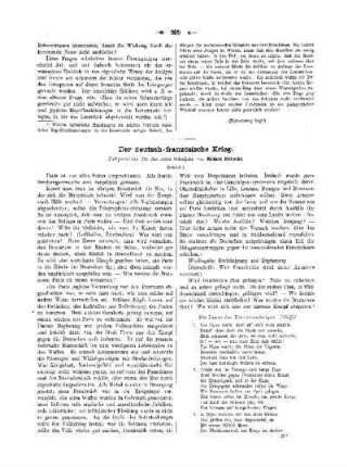 Der deutsch-französische Krieg : (Schluss)