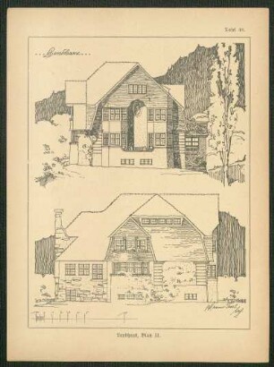 Landhaus, Blatt II