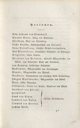 Karl Gutzkow's Dramatische Werke, 6. Wullenweber