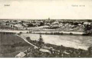 Ansicht der russisch-polnischen Stadt Sokal (heute Ukraine)