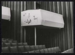 Stadthalle, Mülheim an der Ruhr Umbau: Theatersaal / Detail Seitenloge