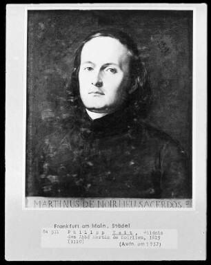 Bildnis des Abbé Martin de Noirlieu
