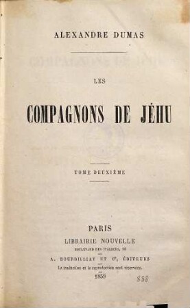 Les compagnons de Jéhu, 2