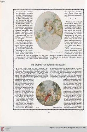 29: Die Galerie der Münchner Secession