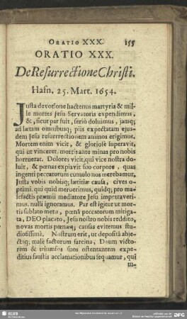 Oratio XXX. DeResurrectioneChristi