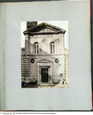 I Rome architectureSanta Pudenziana, Fassade - Rotes Album I (Architektur antik und modern)