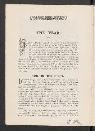 The year