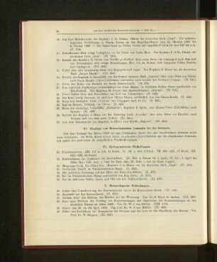 IV. Hydrographische Mittheilungen.