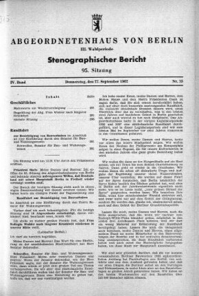 Nr. 15 (95), 27. September 1962