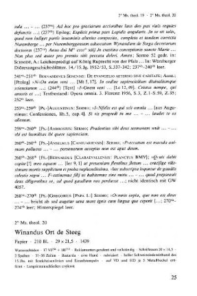 2° Ms. theol. 20 - 29