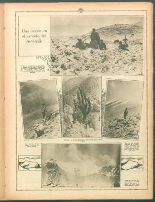 Una cacería en el nevado del Aconquija