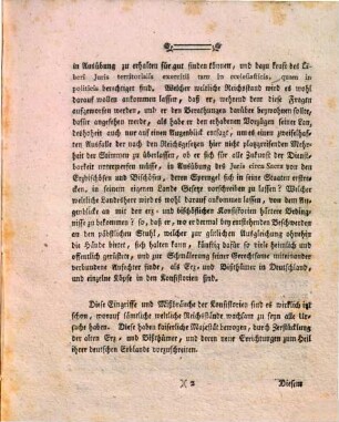 Pro-Memoria über die gegenwärtige Nunziaturstreitigkeiten