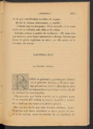 Capítulo XLIV - La última prueba