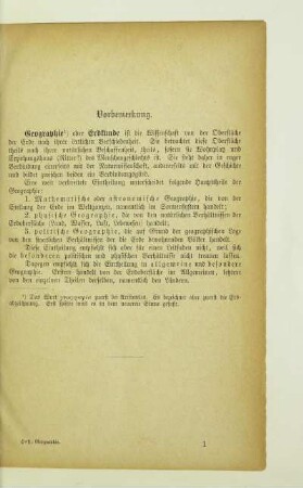 Vorbemerkung