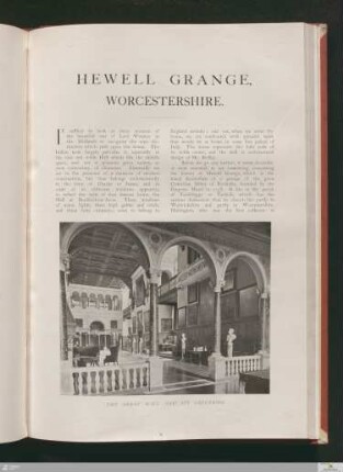 Hewell Grange, Worcestershire