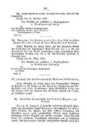 Gemälde-Sammlung des Consuls Wagener zu Berlin : [I. Akademien und Universitäten]