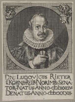 Bildnis des Ludovicus Rieter