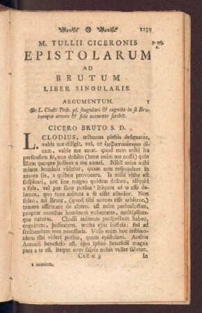 Ad Brutum. Liber Singularis