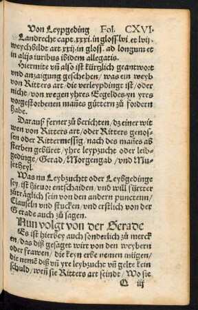 Nun volgt von der Gerade