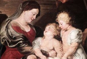 Maria und Elisabeth mit Jesus und Johannes