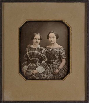 Mary Ann Degetan, verh. Burkardt (geb. 1838) und Marie Harries (geb. 1837), 25. März 1853