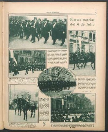 Fiestas patrias del 9 de Julio [Fotografías]