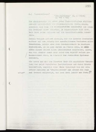 8.) "Absolutismus" "Staatslexikon" Bd. I (1834) S. 143 - 160