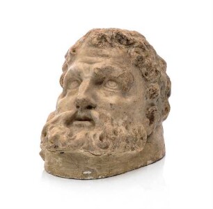 Kopf einer Atlantenfigur aus dem Elisabethsaal des Berliner Schlosses